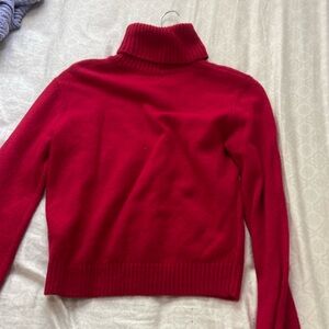 Red Turtleneck